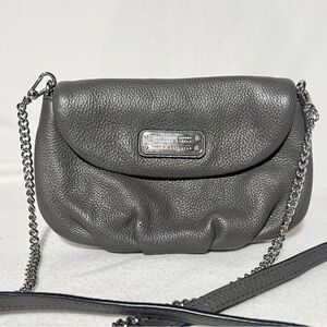Marc By Marc Jacobs Classic Q Karlie Leather Chainlink Crossbody Bag